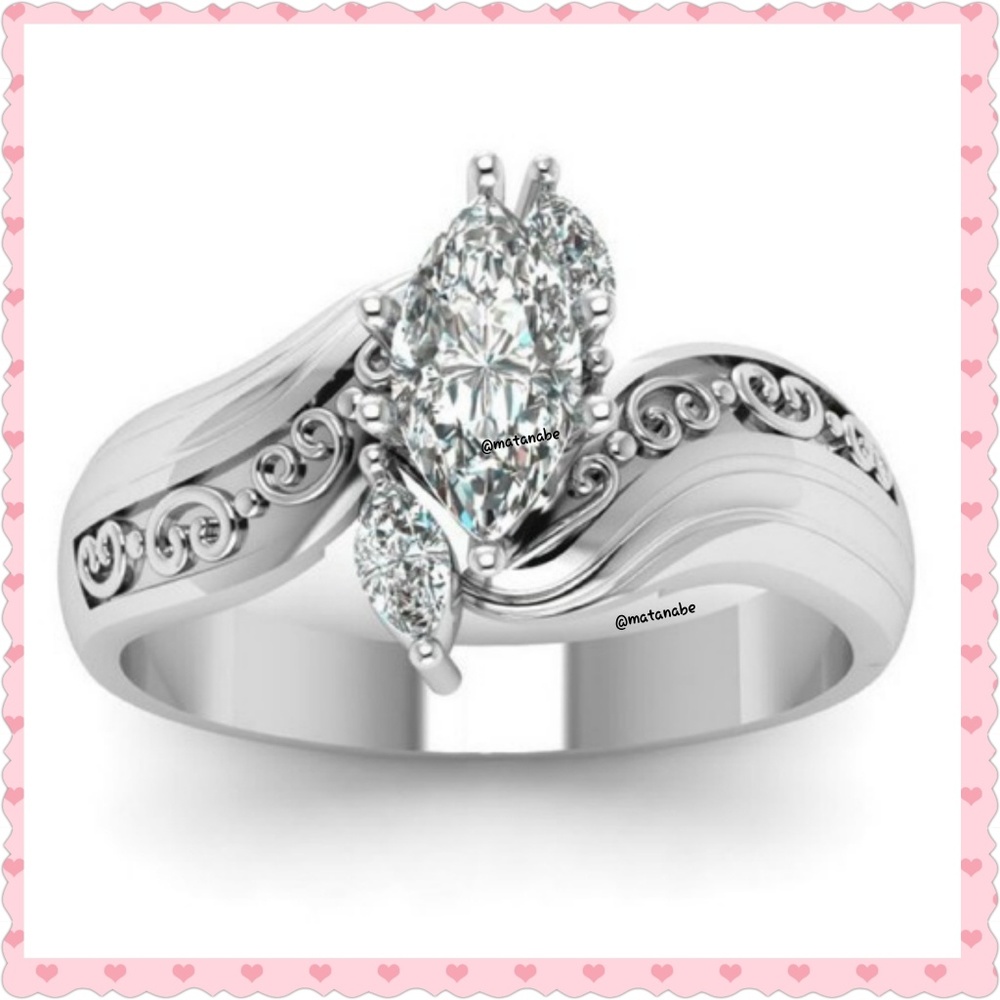 New Retro Horse Eye Shape Ring